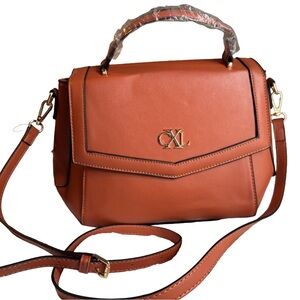 Christian Lacroix Tan Crossbody Bag